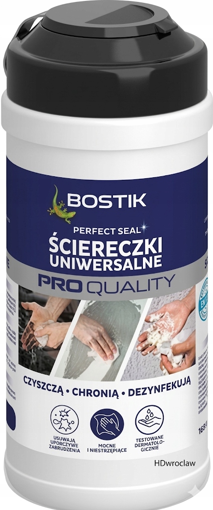 Bostik ściereczki Bravo do ciężkich zabrudzeń Perfect Seal Den braven