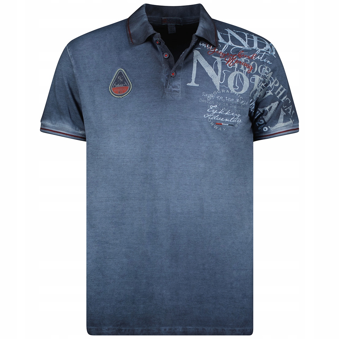Geographical Norway polokošile pánská Kadventure Men M tmavě modrá