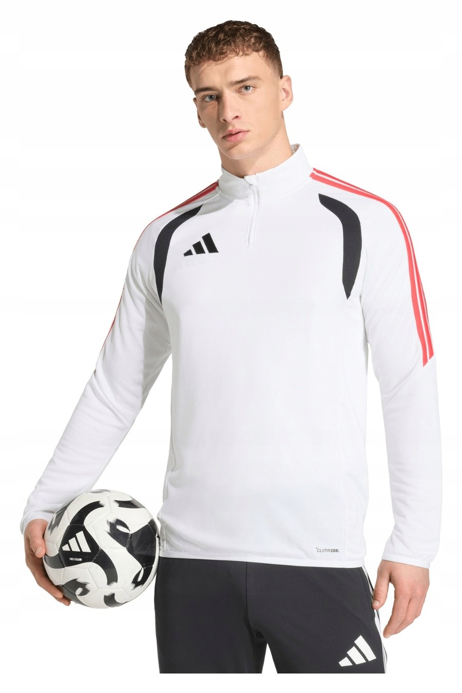 Mikina Adidas Tiro 26 League Training Top bílo-černo-červená KR0371 vel. XL