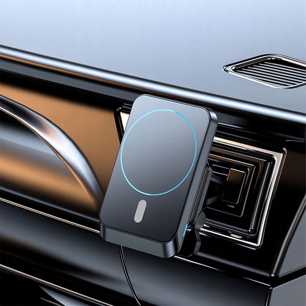 SAMOCHODOWY UCHWYT ŁADOWARKA INDUKCYJNA DO MAG SAFE Kolor czarny