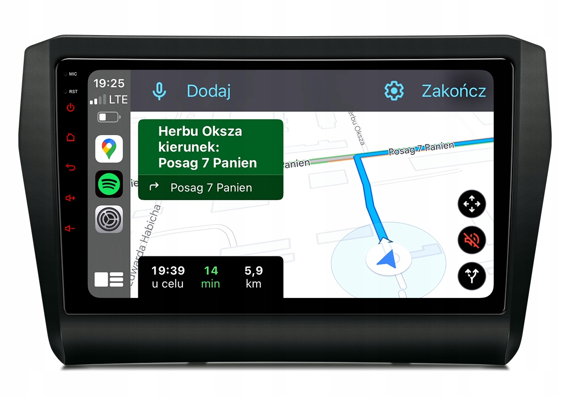 Suzuki Swift 2017-2023 Android Carplay Rádio Navigace 8GB/128GB Dsp