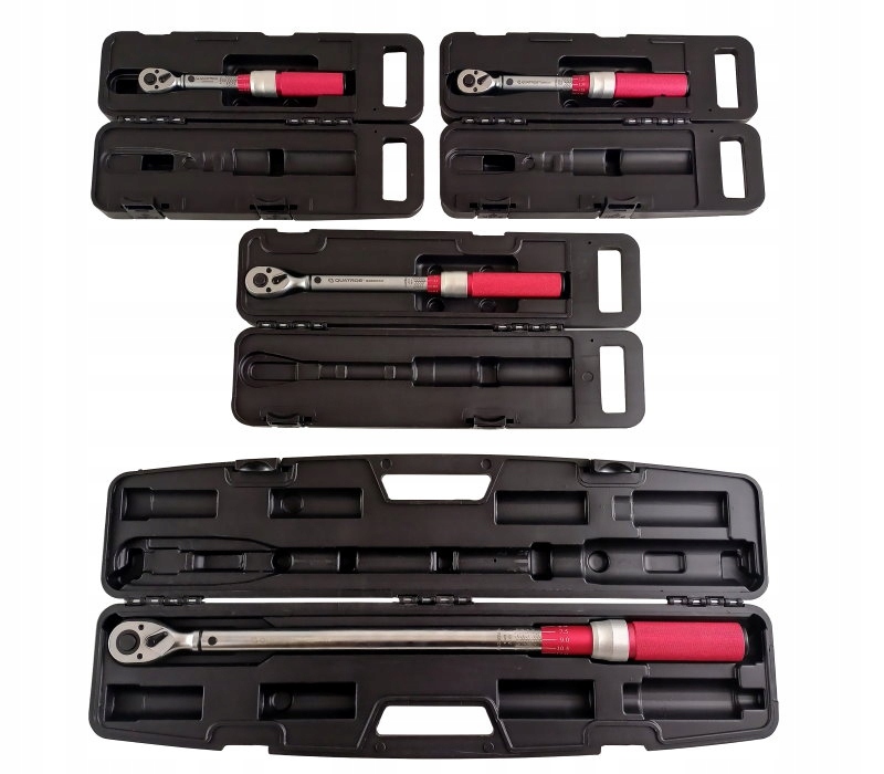 

Zestaw 4 kluczy dynamometrycznych 1-330Nm Quatros