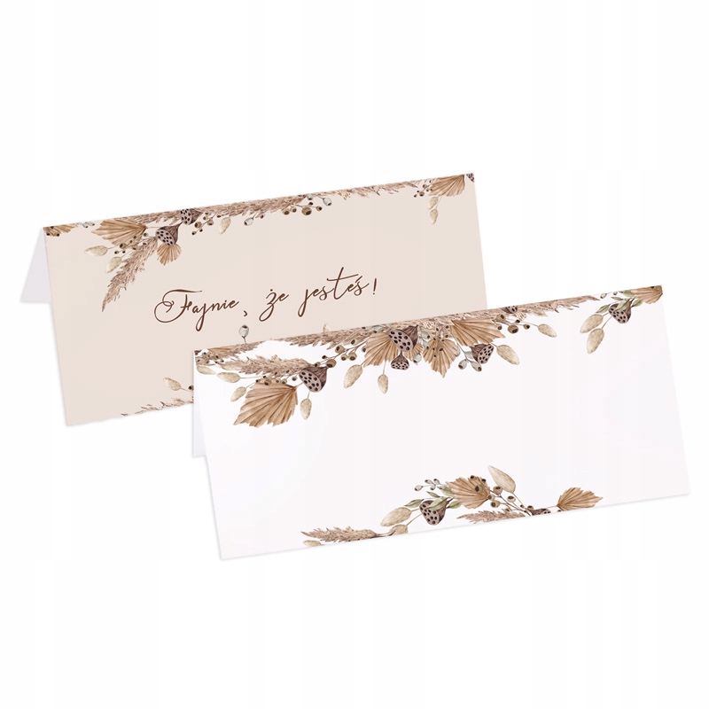 

Winietki na stół do wypisania Boho 10szt