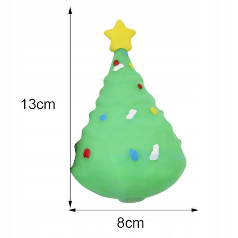 GNIOTEK GUMOWY SQUISHY ŚWIĄTECZNY CHOINKA ŚWIĘTA Rodzaj gniotki