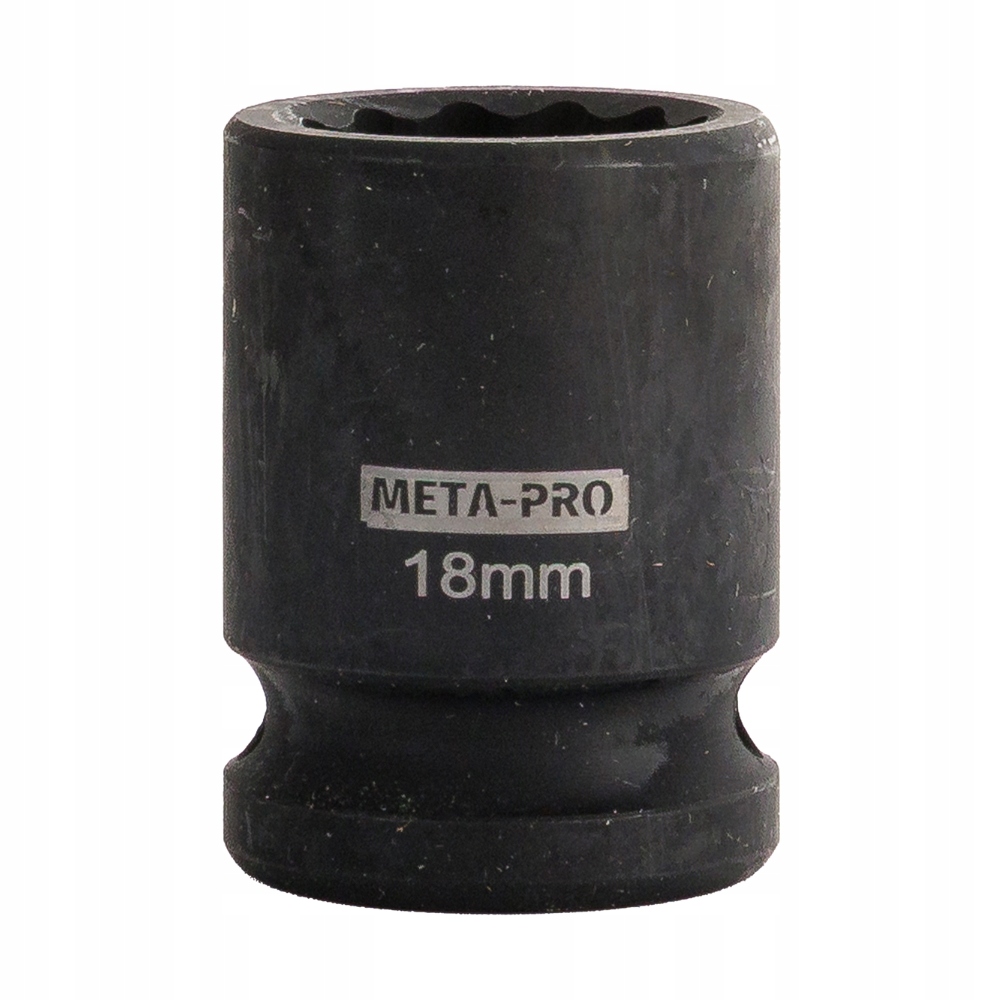 Nasadka Udarowa Krótka 1/2" 18 MM 12-KĄTNA Cr-mo