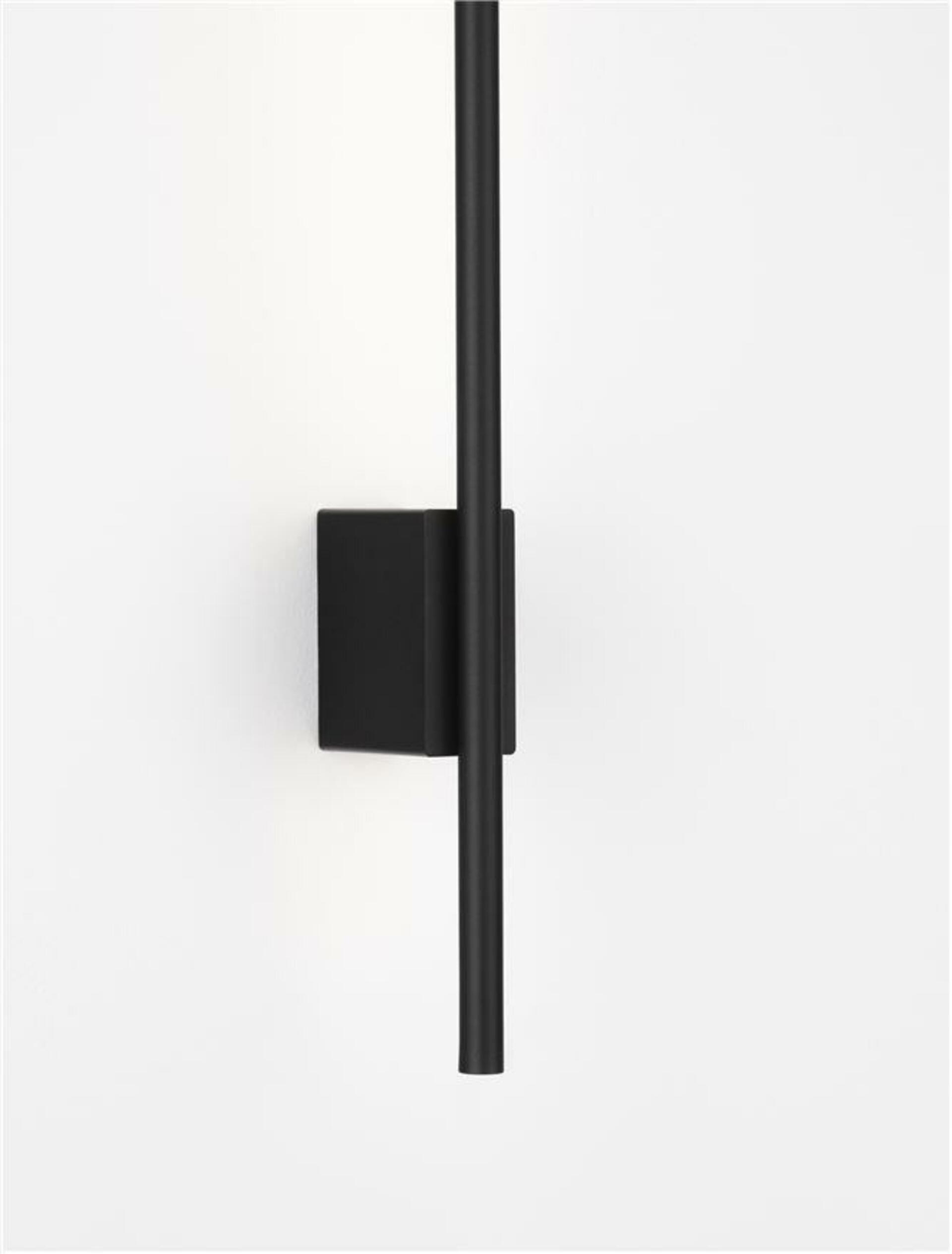 Nova Luce nástěnné svítidlo Aden Led 10W 3000K hliník černá 9081104