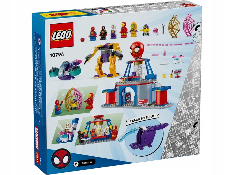 Lego Marvel 10794 Sídlo webového Spinnera
