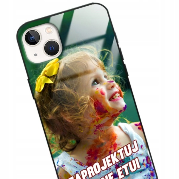

Etui Glass Do Iphone 14 Plus Twoje Zdjęcie Wzór