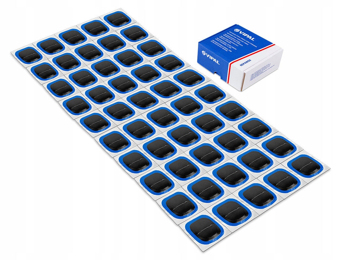 

Szybka naprawa opon łatka Vipal 50x50 mm 50szt