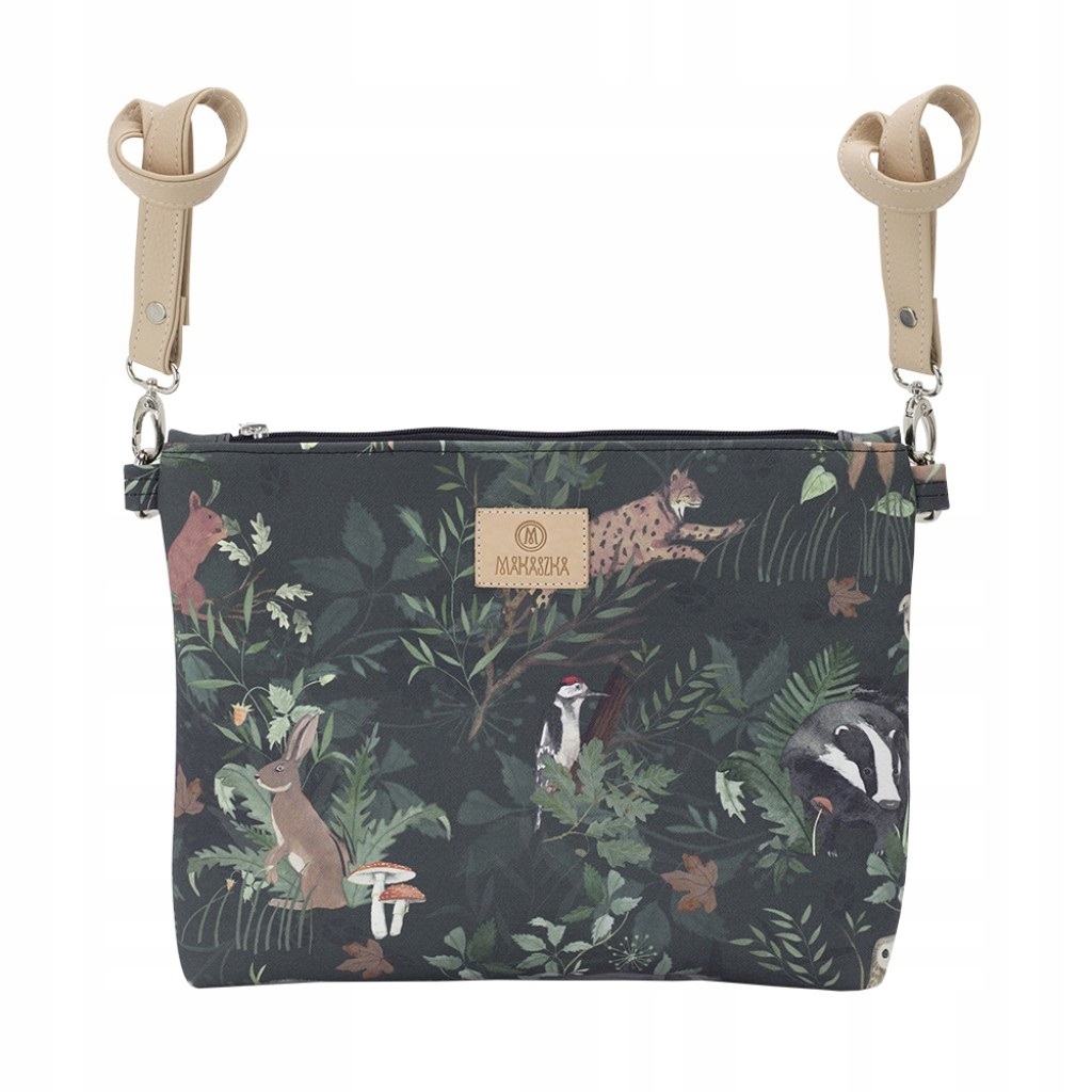 MAKASZKA Organizer do wózka WOODLAND ekoskóra