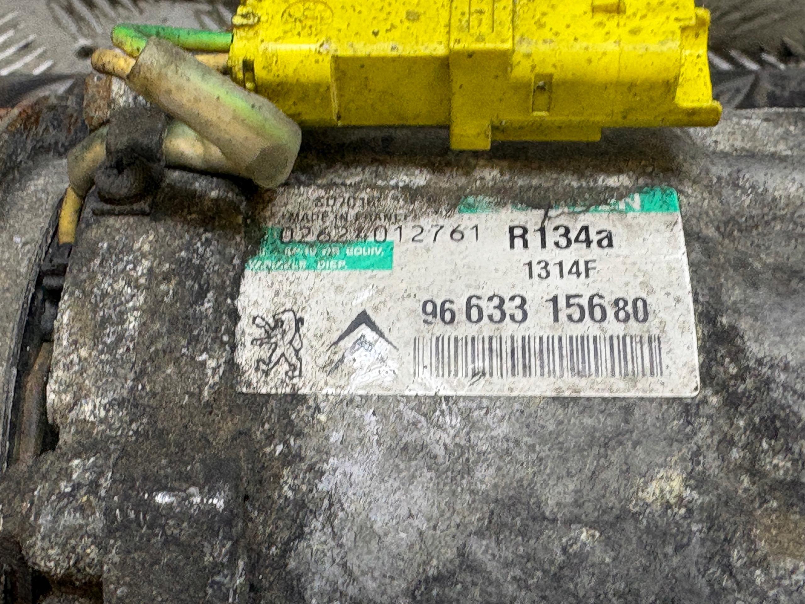 Klimakompressor klimaanlage CITROEN C5 III 9663315680