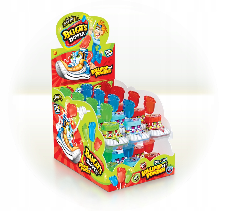 Levně Lízátko S Práskacím Práškem V Prášku-boots 30GR X 24KS OP.720G