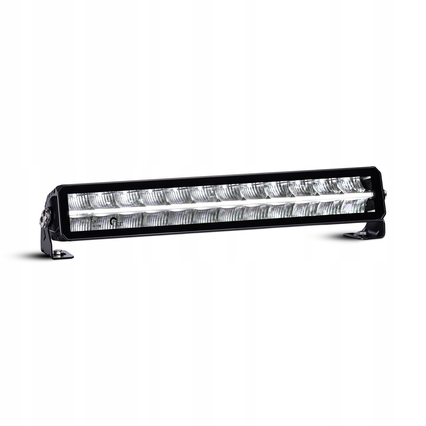Silniční lampa bezrámečková dlouhá Led dálková světla poloha pásek