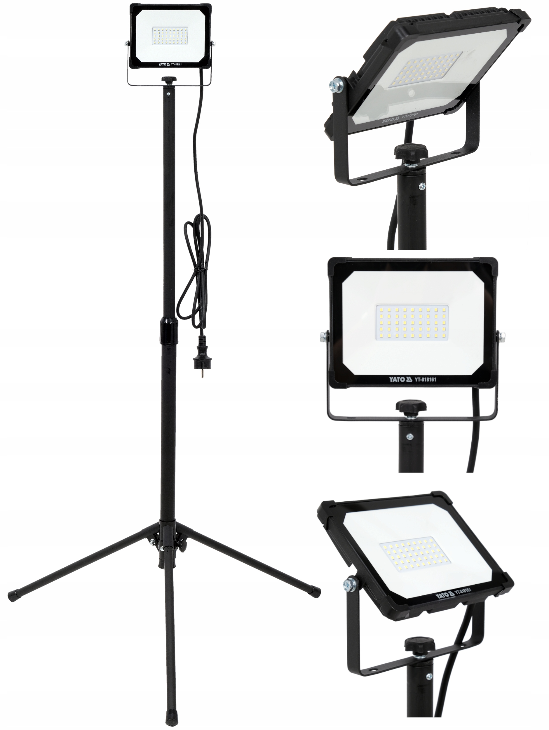

Reflektor Halogen Led Ze Statywem 30W 2850LM Yato