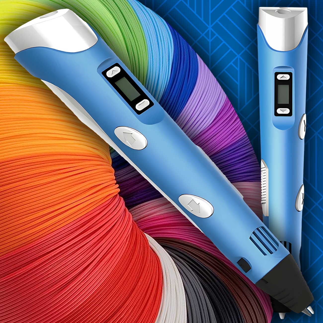 Długopis 3d Dla Dzieci Drukarka 3d Magiczny Pen 3d Zestaw Wkłady 160 metrów Marka inna