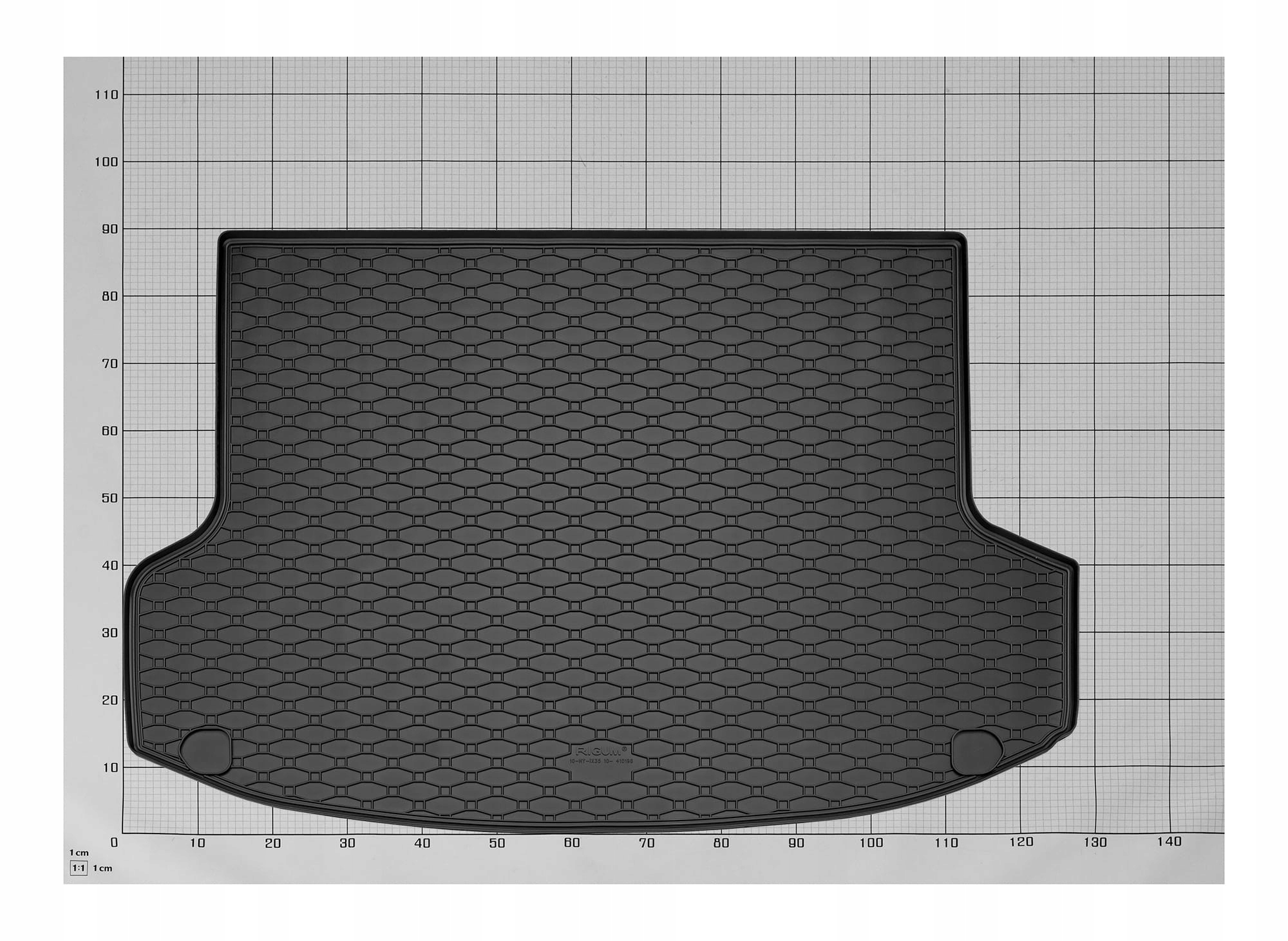 Dywaniki i mata do Hyundai iX35 2009-2015 Materiał guma