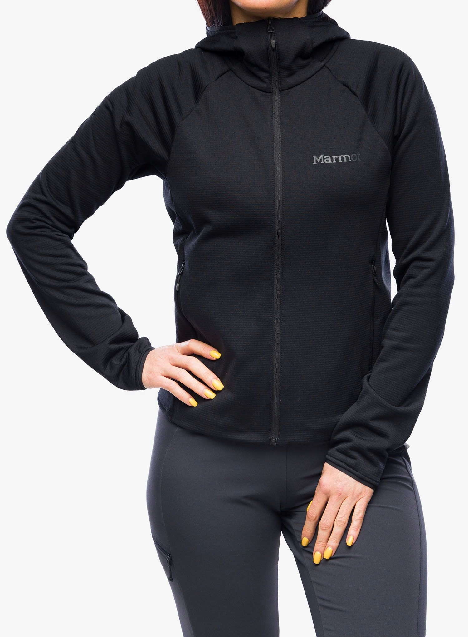 Rozepínací mikina dámská Marmot Leconte Fleece Hoody černá S