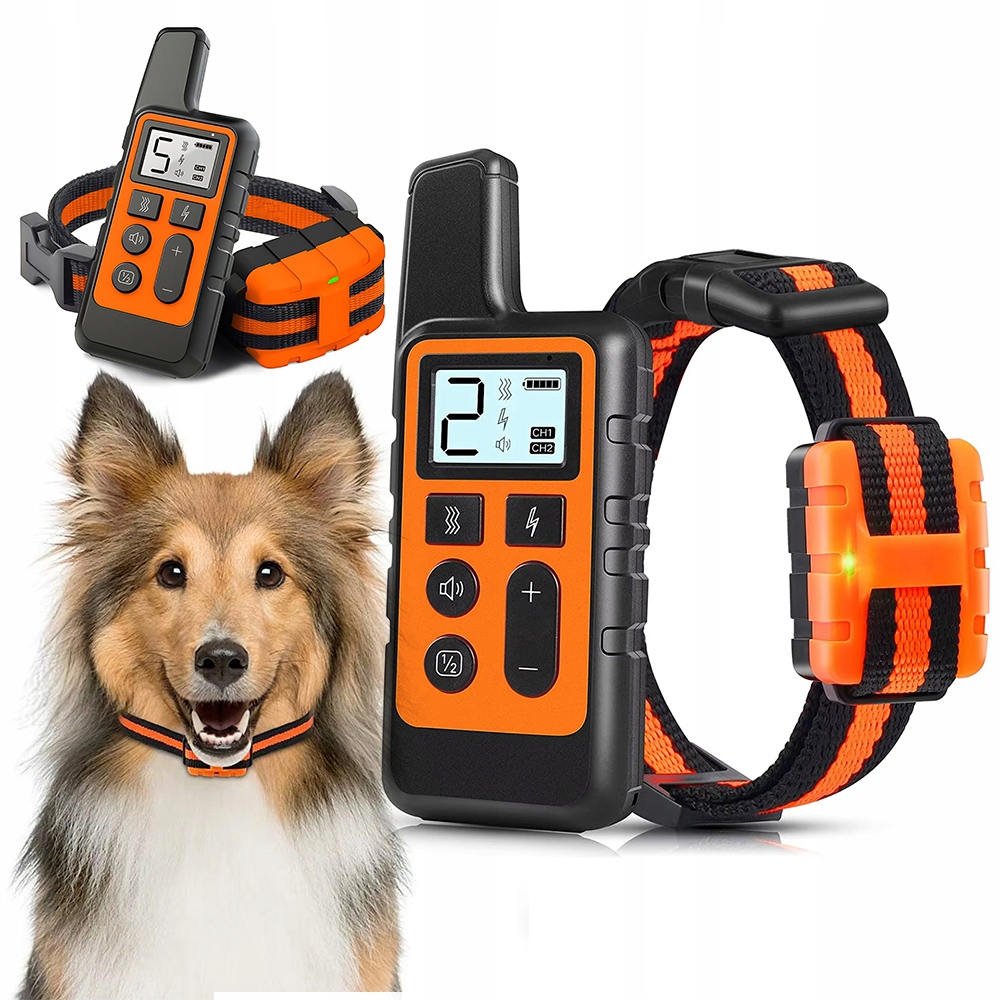 Levně Elektrický Výcvikový Obojek Pro Psa Účinný Dálkové Ovládání