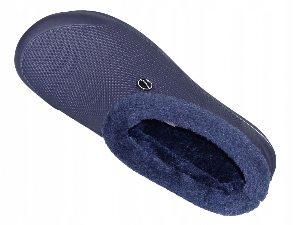 KALOSZE MĘSKIE OCIEPLANE PIANKOWE NIEPRZEMAKALNE Odcień granatowy
