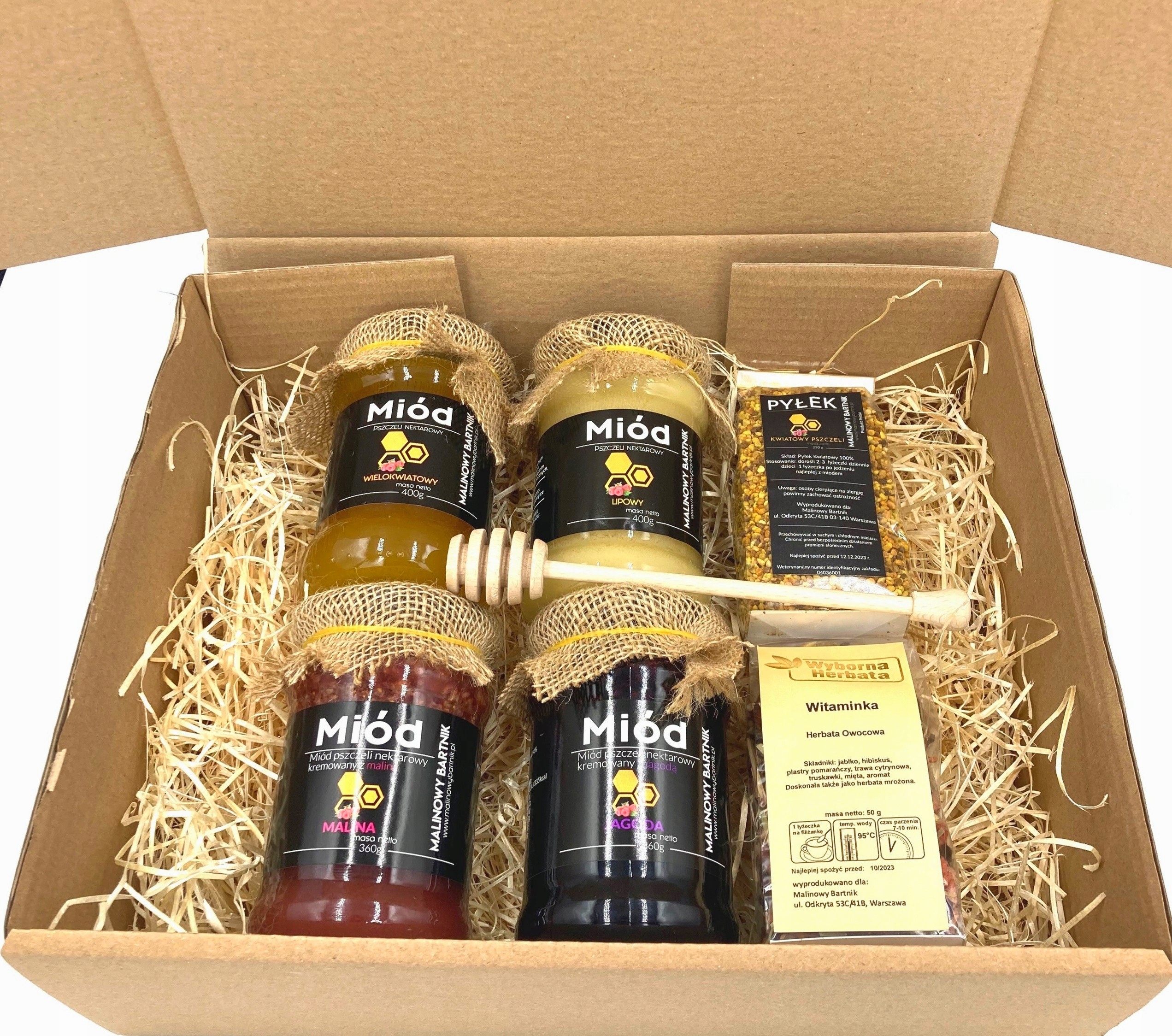 Levně dárková sada Medy, Čaj Včelí pyl naběračka. Darujte zdraví