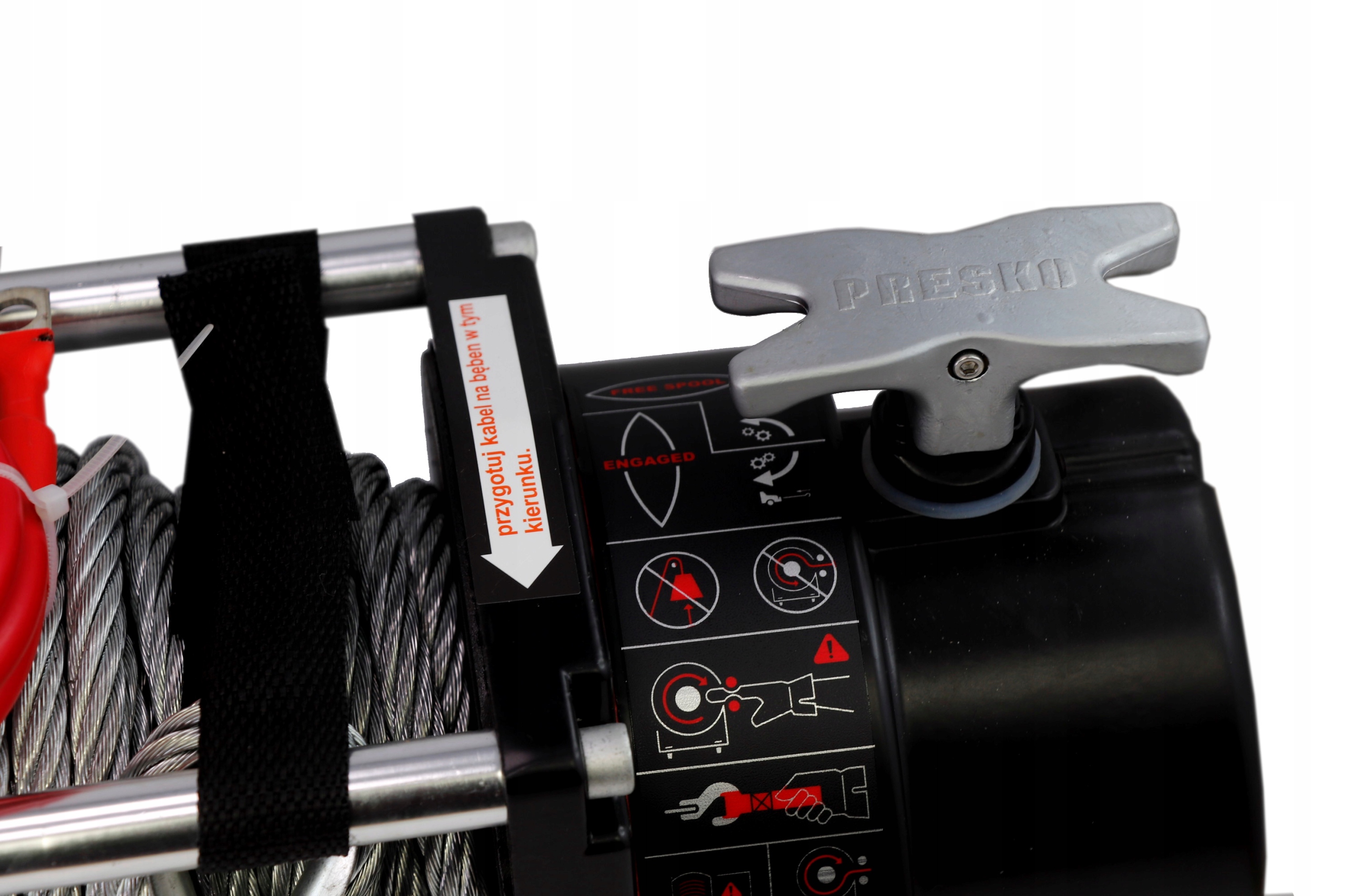 WCIAGARKA PRESCO WINCH 12000 5 5T 5450kg LAWETA Producent Inny