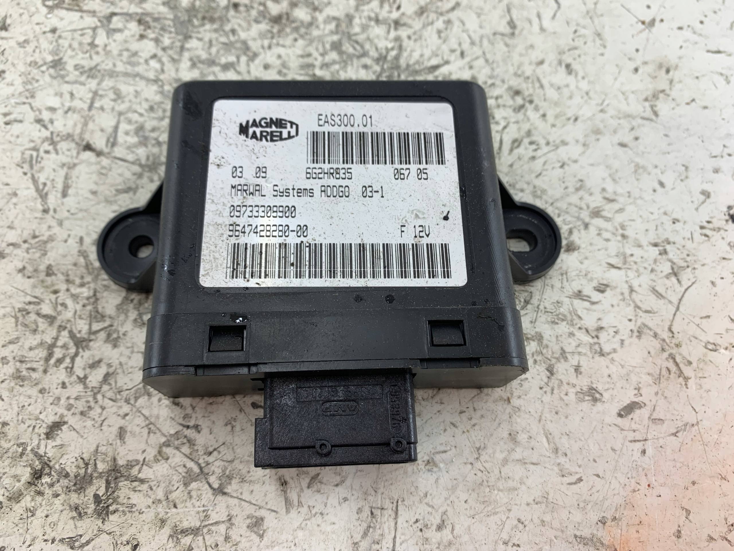 CITROEN PEUGEOT Module POMPY HDI Carburant 9647428280