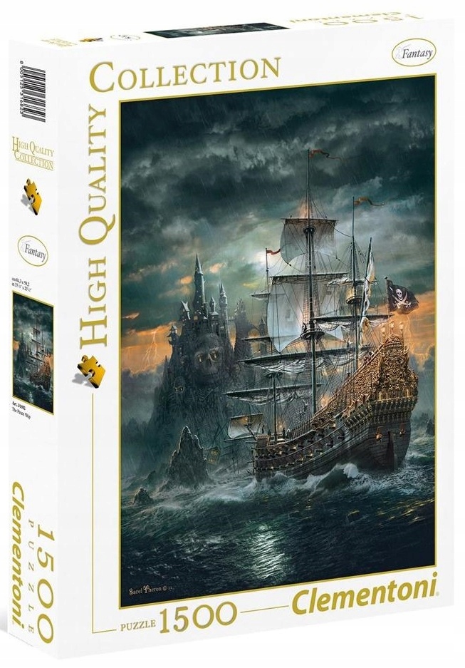 

Puzzle 1500 el. The Pirate Ship Statek Piracki