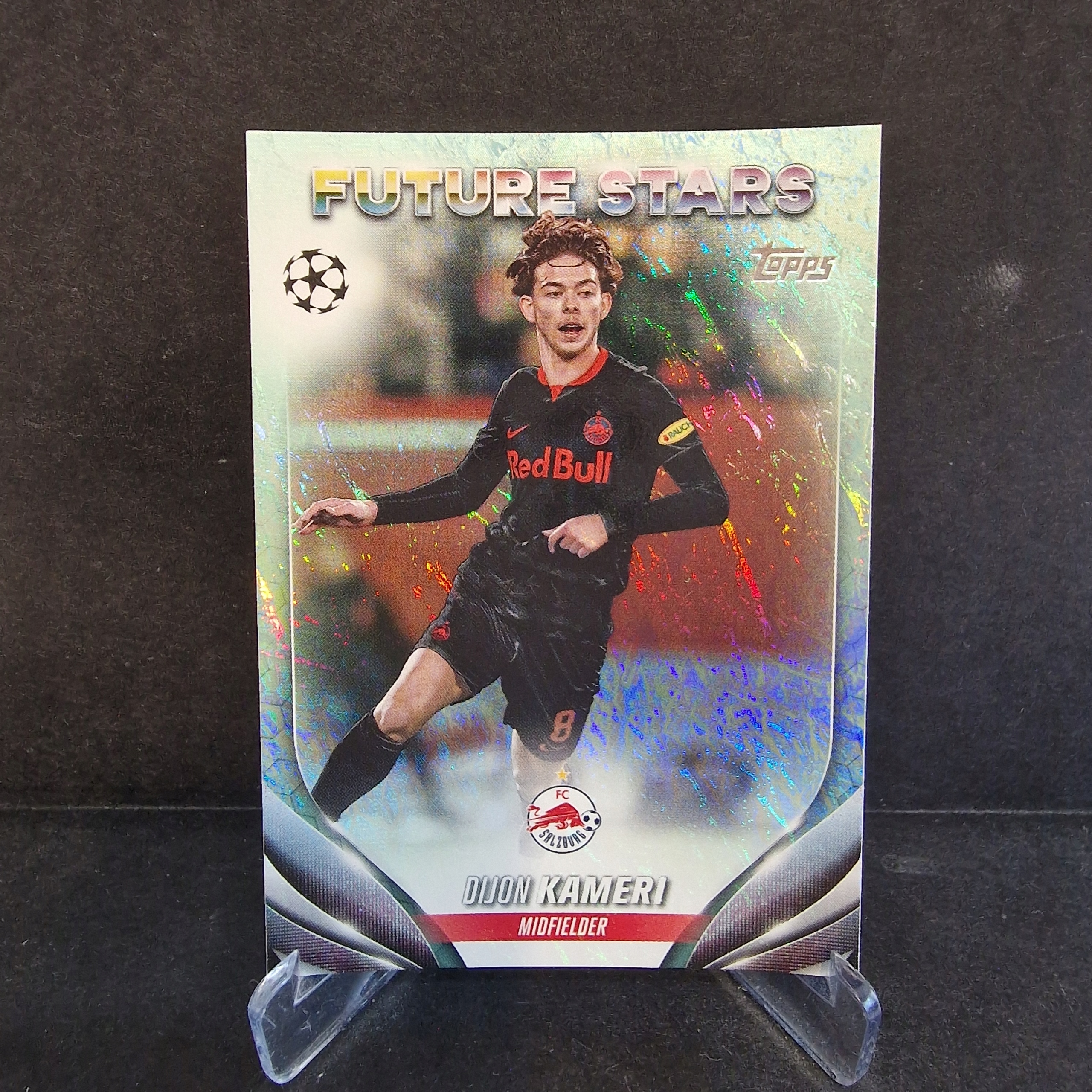 2023-24 Topps Ucc Dojon Kameri Fc Salzburg Refractor /K24