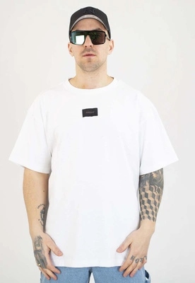 Tričko Prosto Jacquard Label bílé