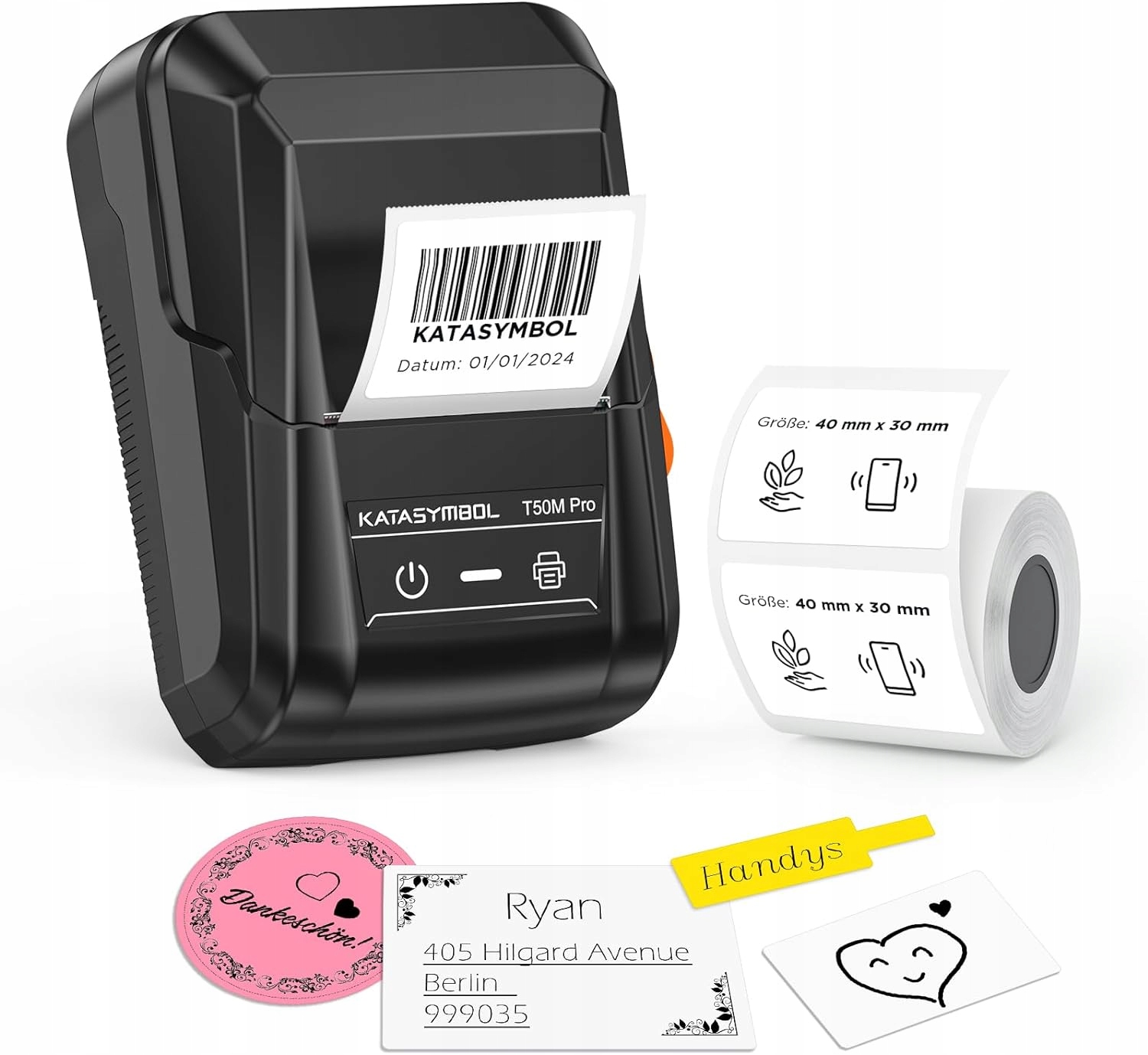 Najtańsza Drukarka etykiet Katasymbol T50M Pro Tania I Solidna