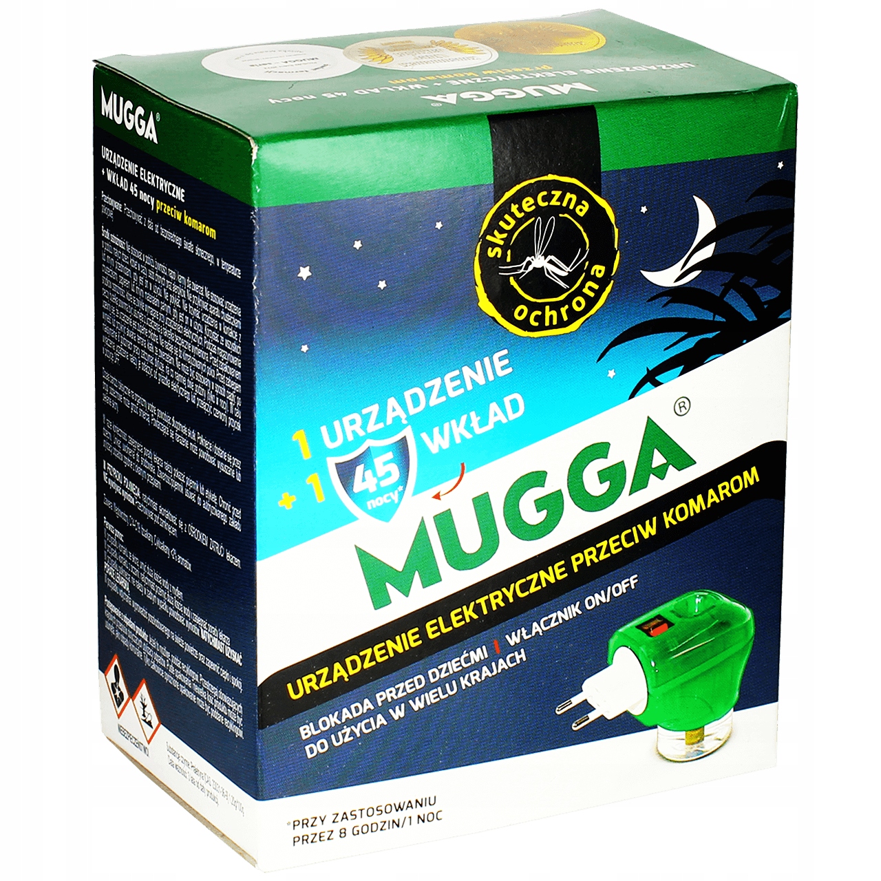 

Elektrofumigator Na Komary Mugga Działa 45 Nocy!