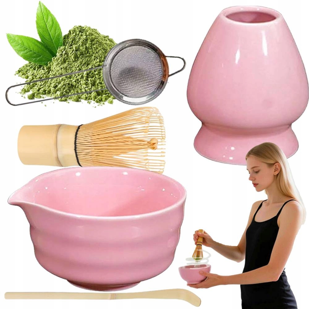 Levně Sada Na Čaj Matcha Sada Metliček 5-DÍLNÁ Dárek