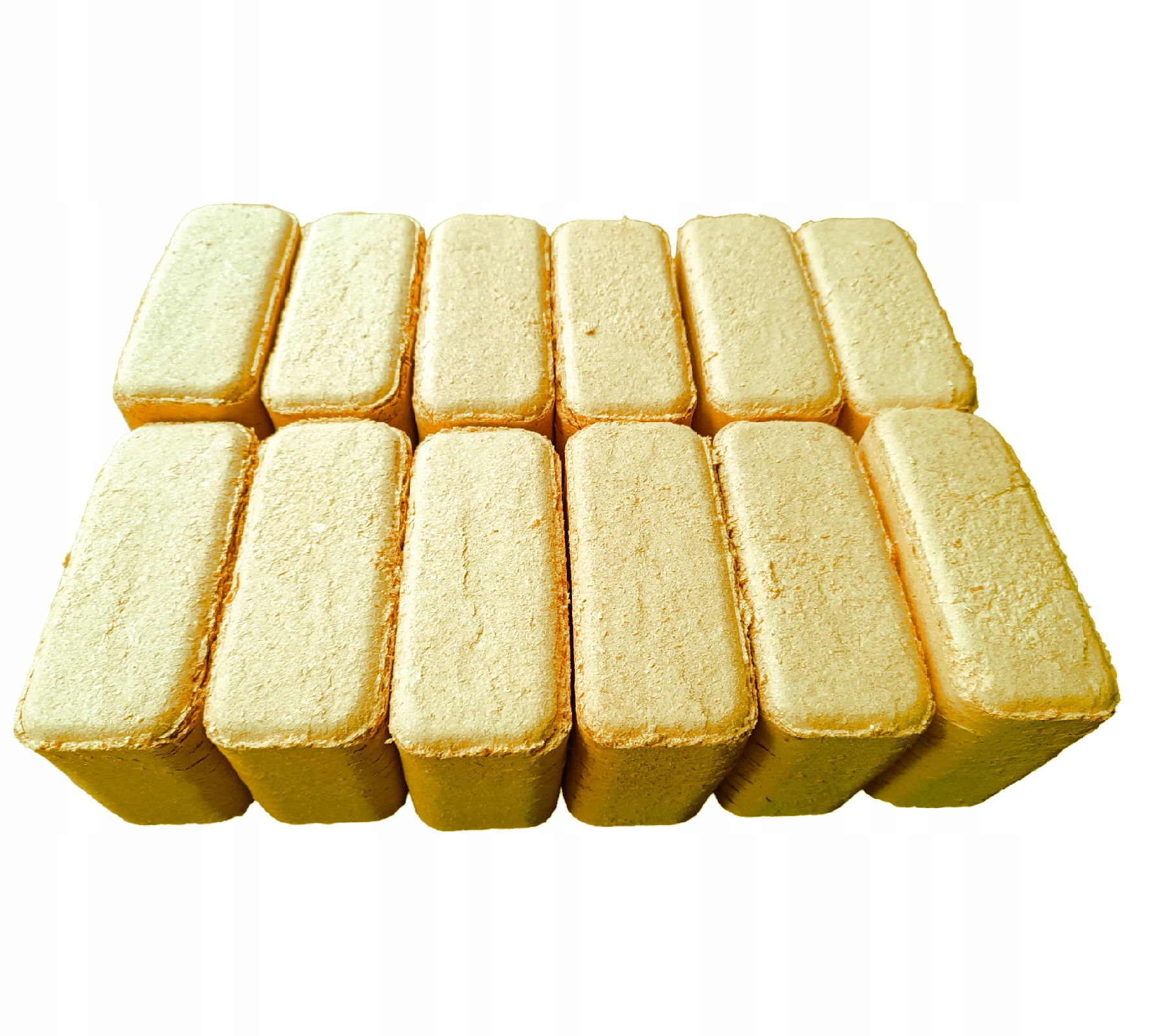 Brykiet z Trocin Drzewnych Sosnowy Iglasty Opał 11 Kostek 9,35kg Transwood Maksymalna wartość opałowa 18-18.1 MJ/kg