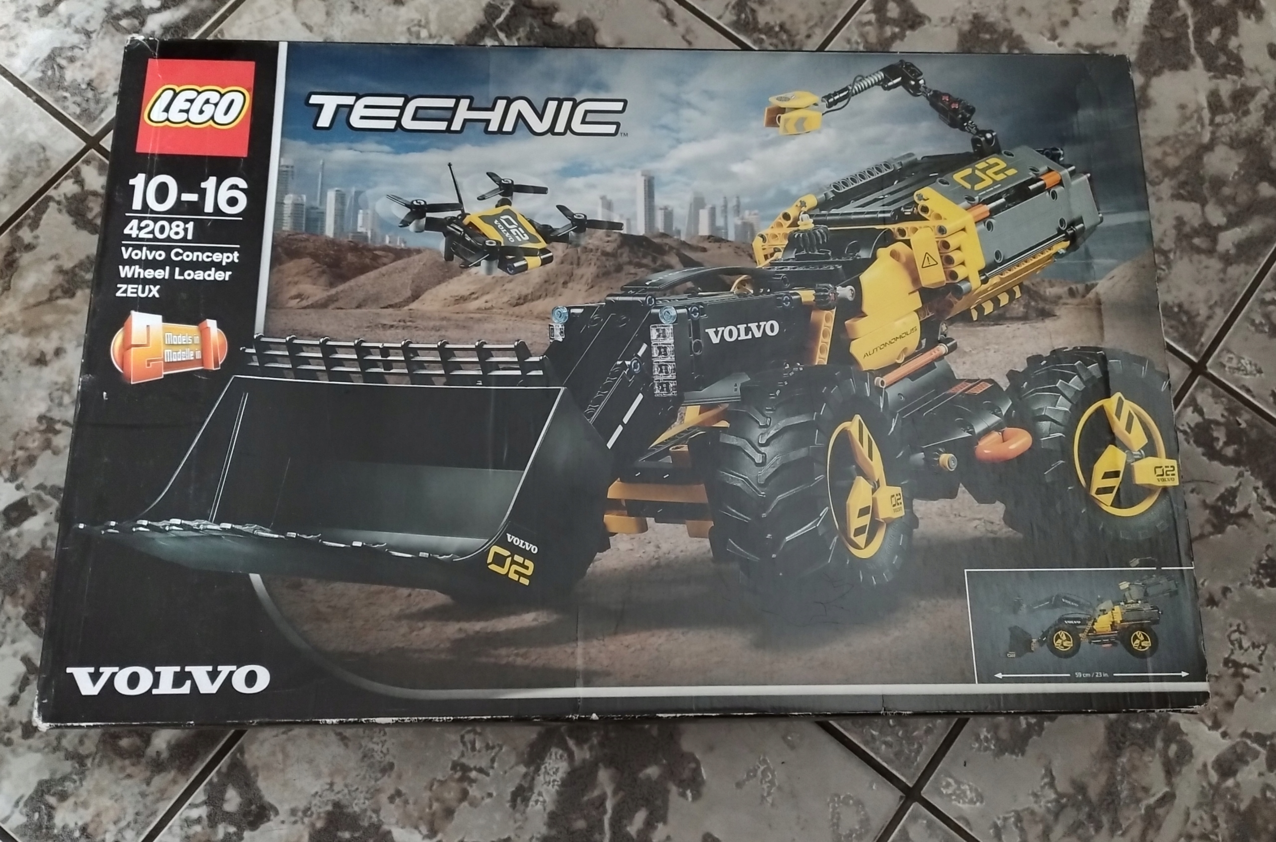 LEGO TECHNIC 42081 koparka Volvo UNIKAT NOWA 13605201947 - Allegro.pl