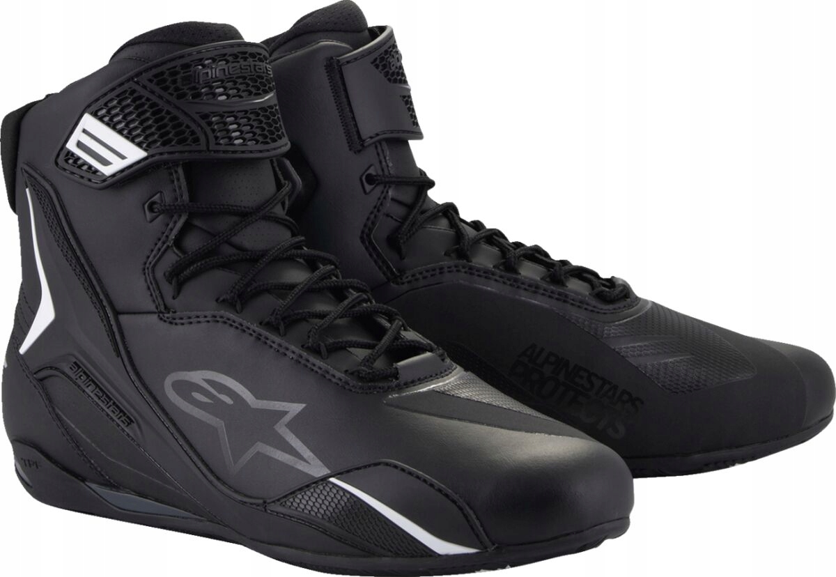 Motocyklové Topánky Alpinestars Faster 4 Black 39 (7)