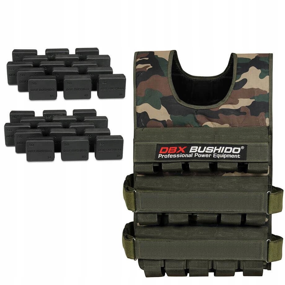 

30 (30 x 1 kg) Kamizelka obciążeniowa z 30 kieszen