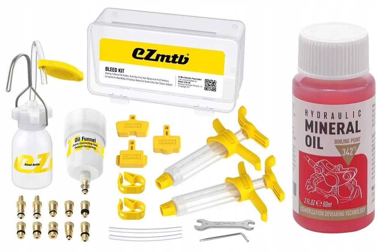 Metalowy Zestaw Do Opdpowietrzania Hamulców Shimano Tektro Sram Avid Olej