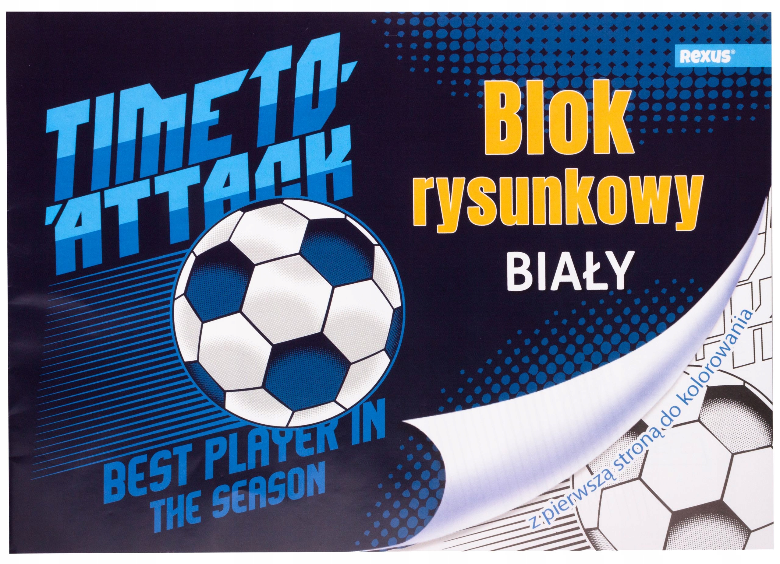 BLOK RYSUNKOWY BIAŁY A4/20k CHŁOPIĘCY KOLOROWANKA