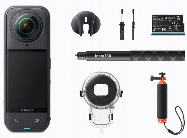Insta360 X5 Pro Dive Bundle Zestaw Nurkowy Pro Kamera 8K Wodoszczelna