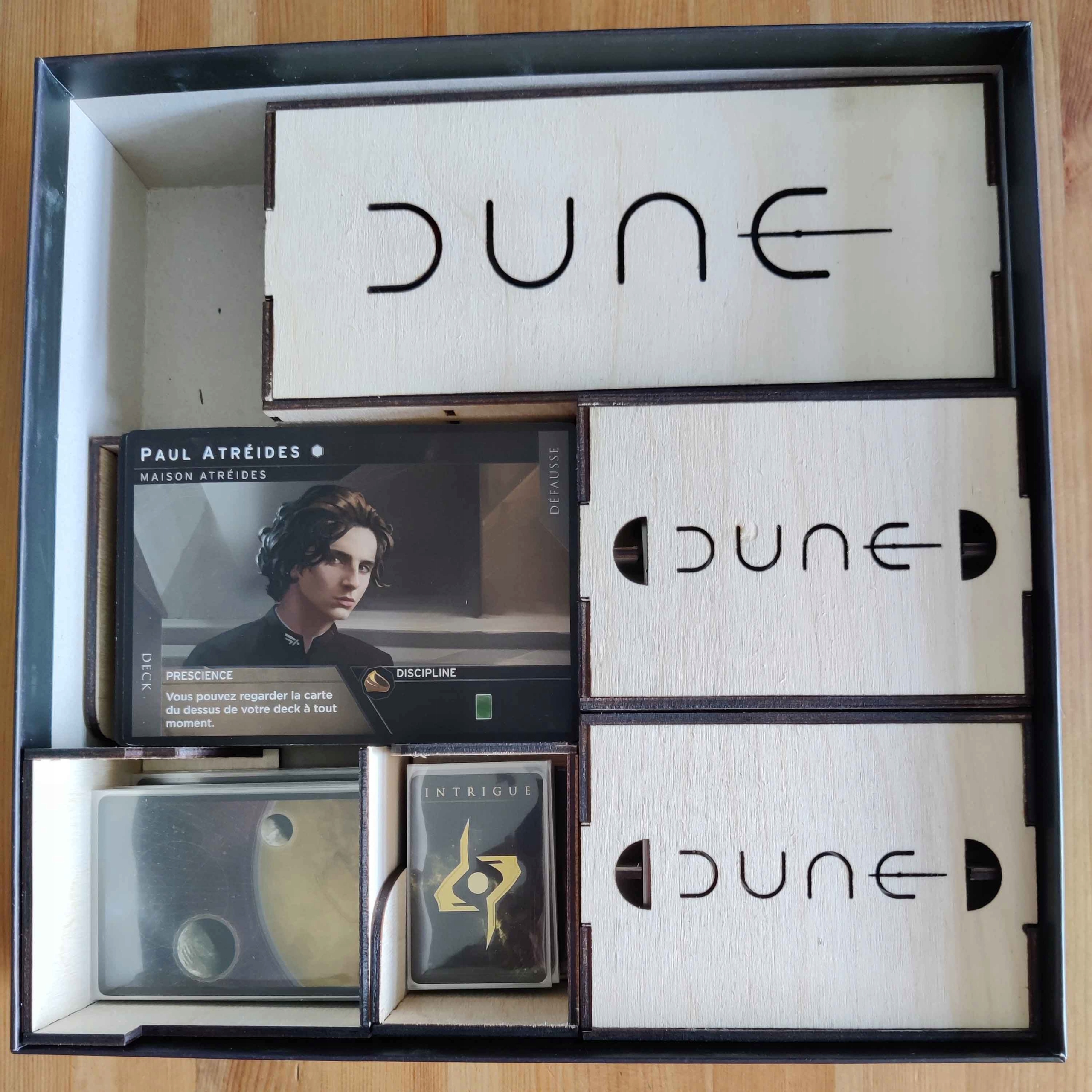 DREWNIANE INSERTY DO GRY DIUNA: IMPERIUM Producent RGFK