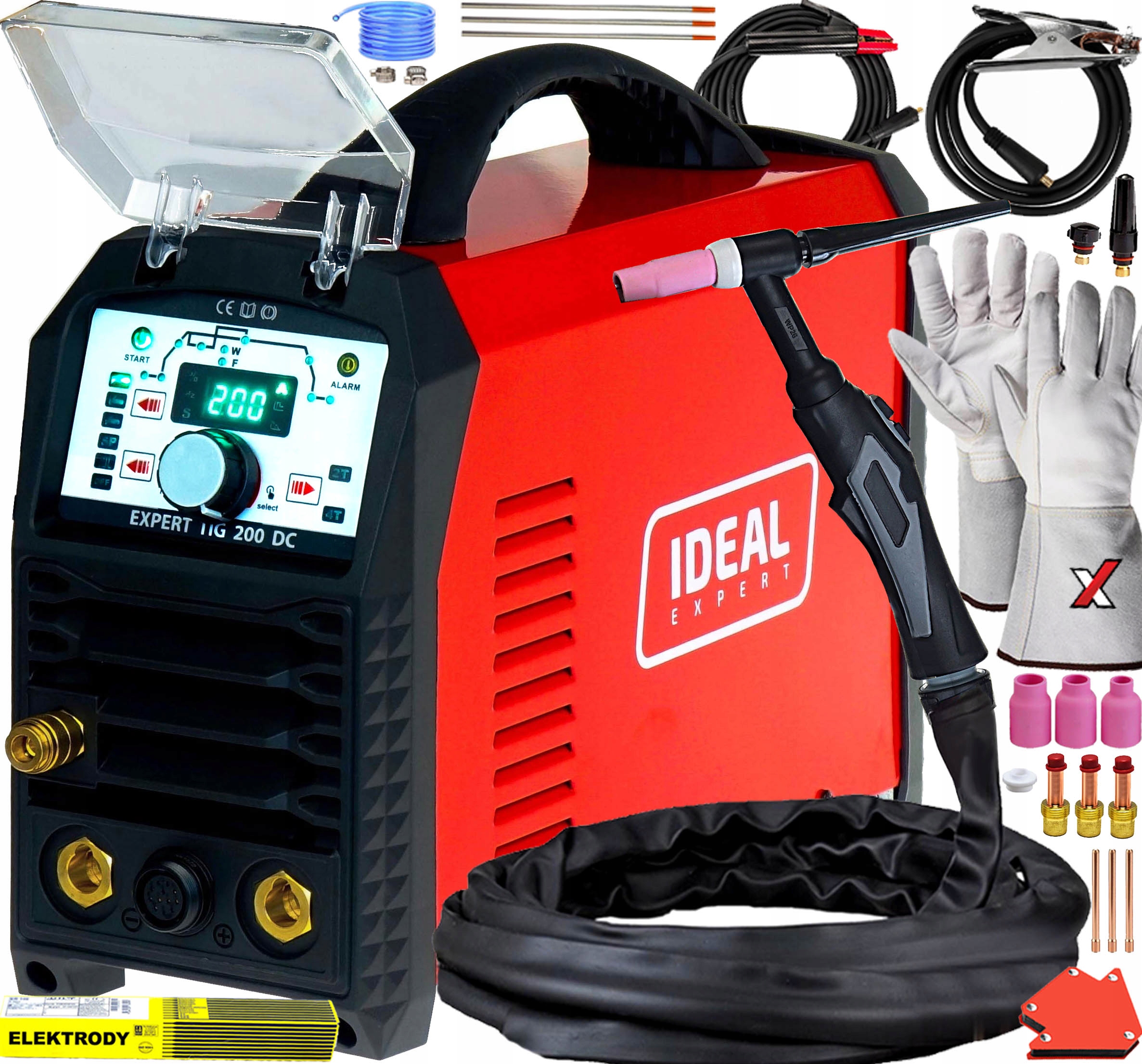 Svařovací Stroj Expert Ideal Tig 200 DC Tig Hf Puls Mma