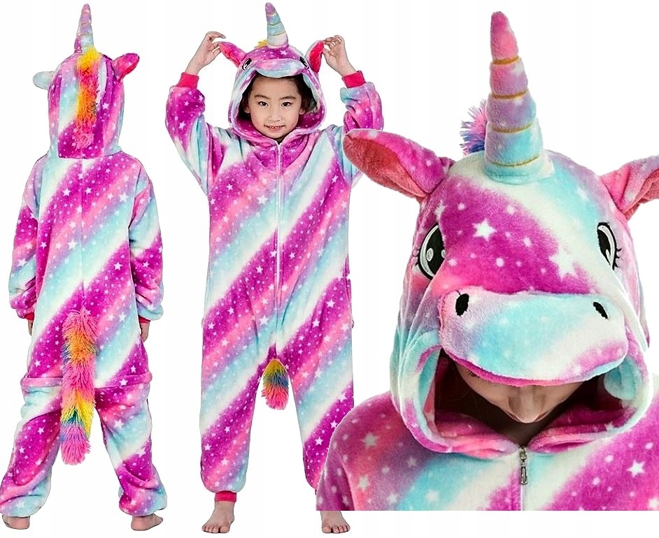

Jednorożec Piżama Onesie Galaxy Zamek 130 CH1A