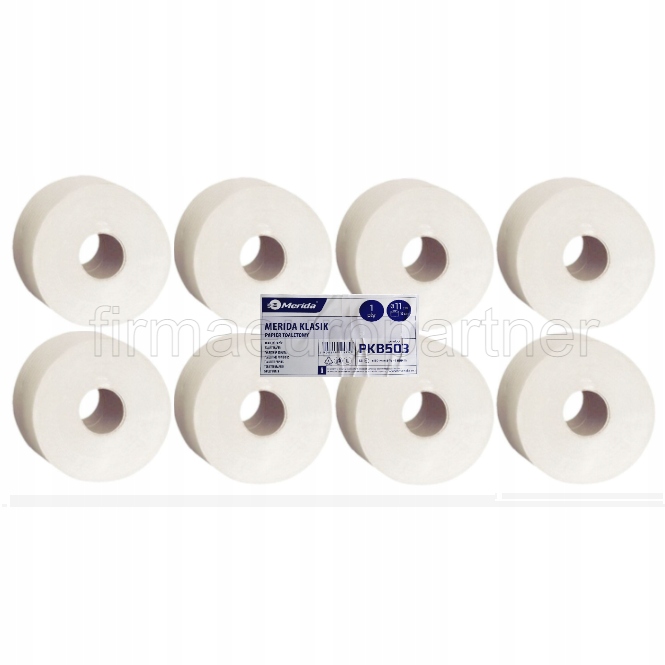 

Papier toaletowy Merida Klasik 8x50mb 1W PKB503