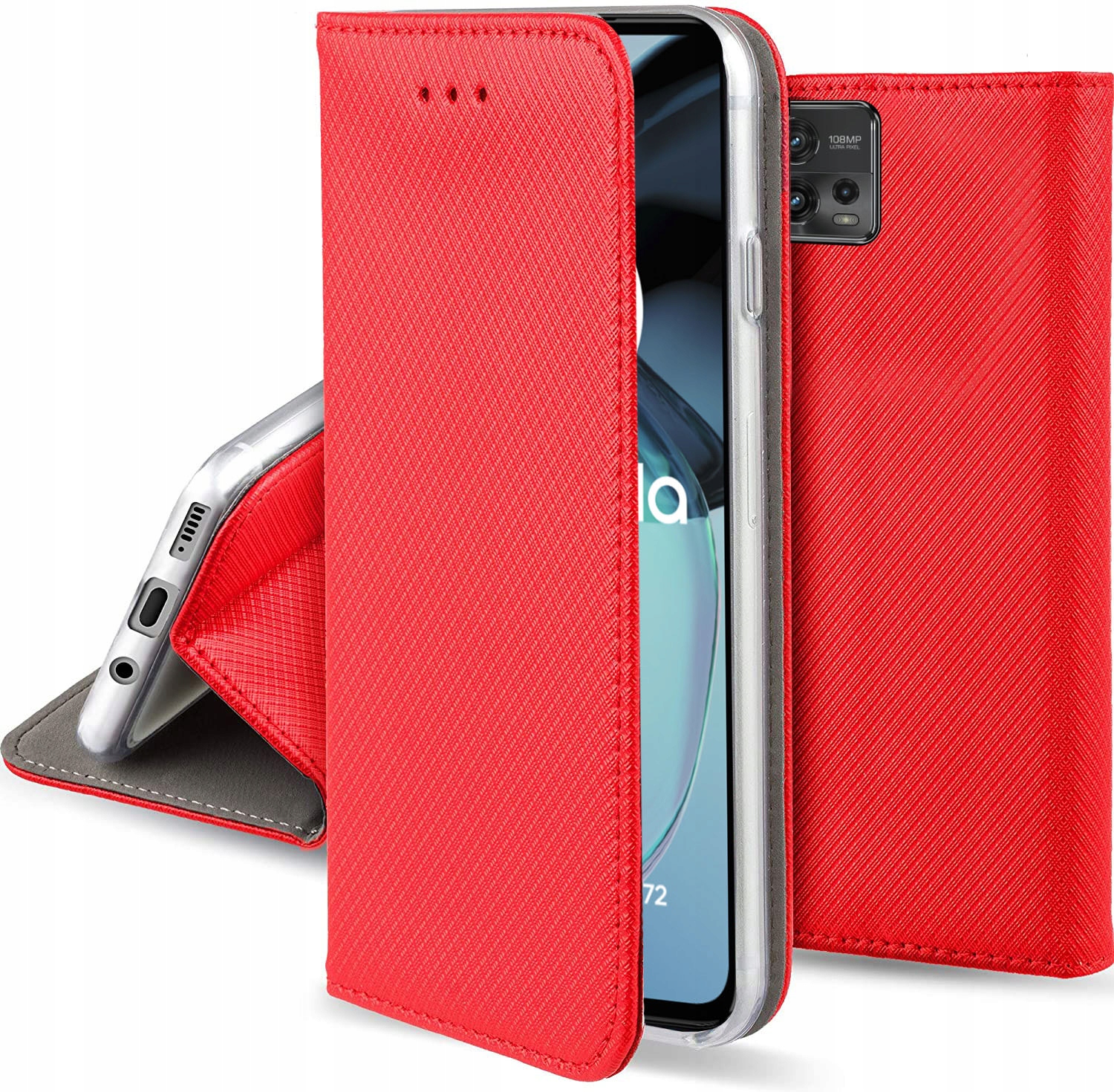 

Etui S-magnet +szkło do Motorola Moto G72