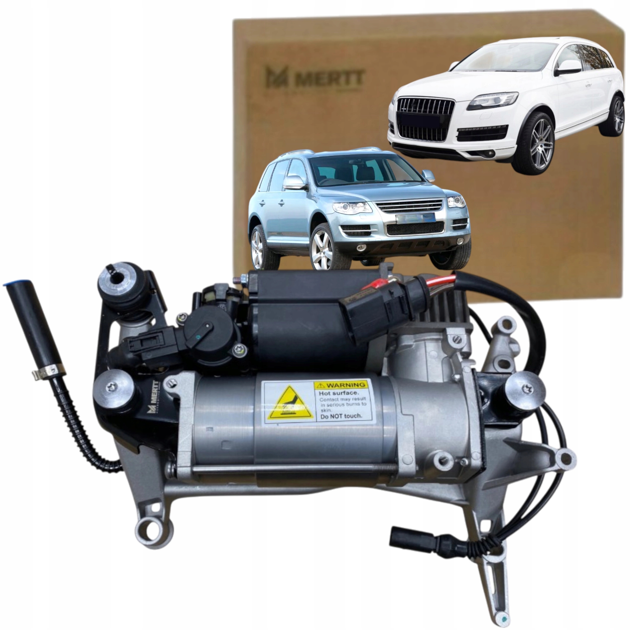 Kompresor kompresor pneumatického odpružení Volkswagen Touareg 7L 02-10