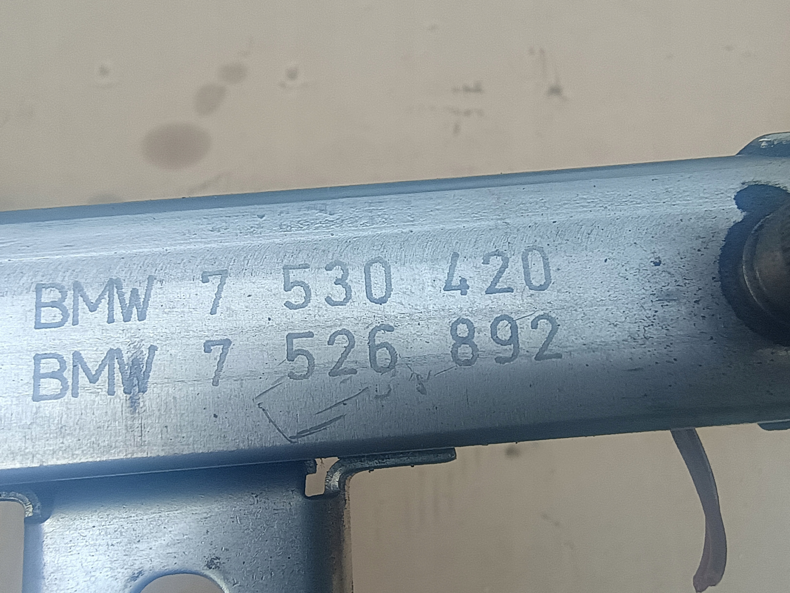 Rampe injection 7530420 BMW 1.6