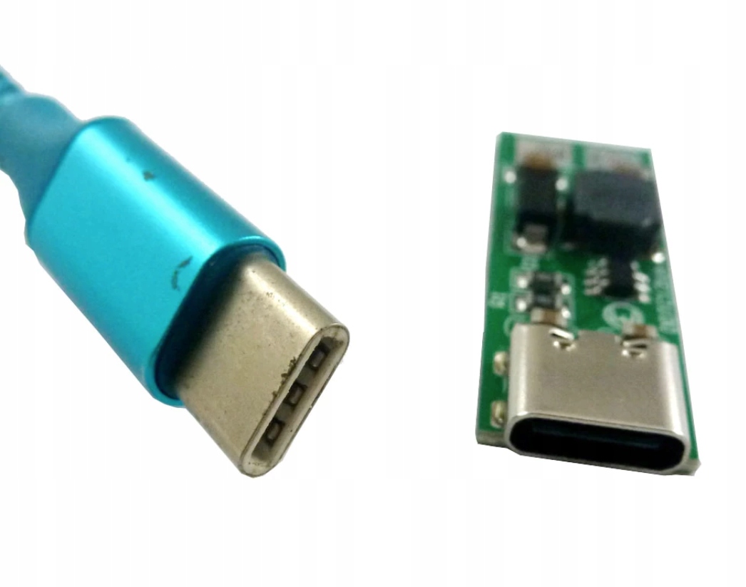 Przetwornica Boost 9W USB-C 6V 9V 12V 15V 24V 0102 Waga produktu z opakowaniem jednostkowym 0.05 kg