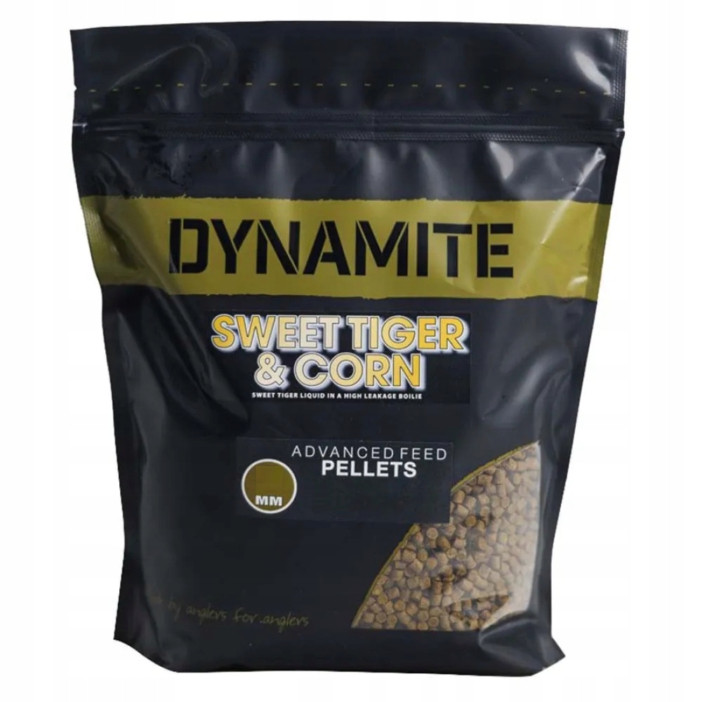 Pellet Dynamite Baits Sweet Tiger & Corn Pellets 2mm 900g