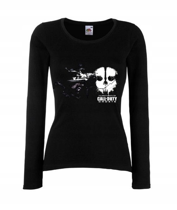 

Bluzka Damska Czarna Call of Duty Wzory