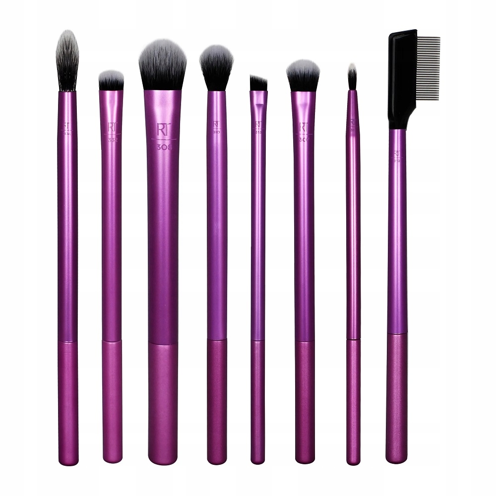 Real Techniques Everyday Eye Essentials Sada Štětců Na Líčení Očí 8KS